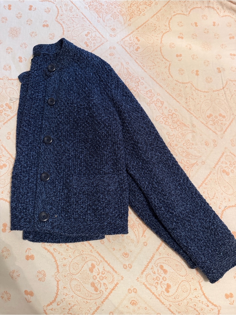 Uniqlo Navy blue Knit Cardigan